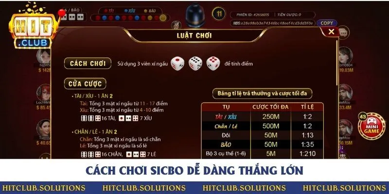 Kinh nghiệm chơi dễ thắng tiền tỷ