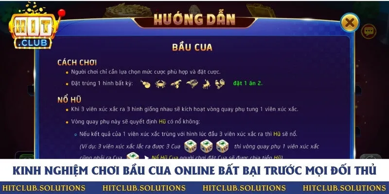 Mẹo đặt cược luôn chuẩn xác tại bầu cua